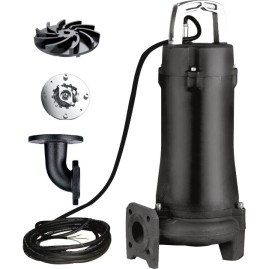 Насос фекальный LEO 50SWP12-30-4L/QG Насос фекальный LEO 50SWP12-30-4L/QG